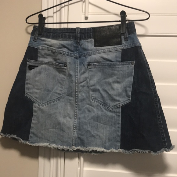 Ellus vs Alessandro Hervovitch Jean Skirt - Picture 6 of 6